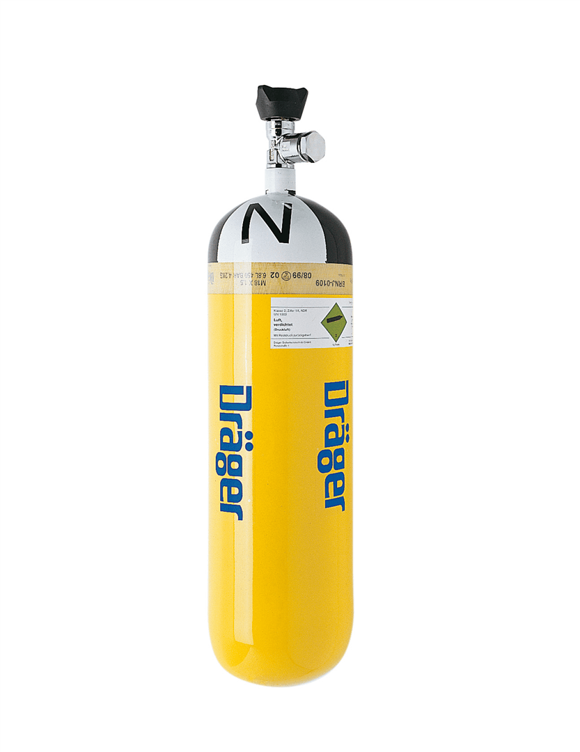 Dräger breathing-air cylinder