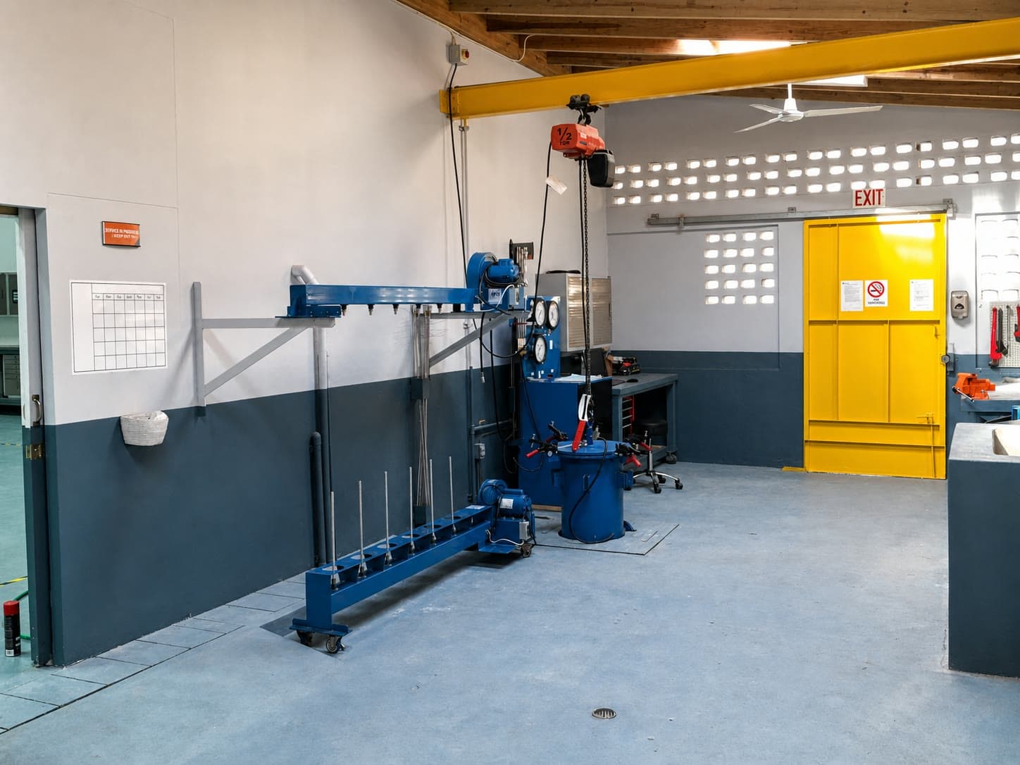 Safety Pelican cylinder workshop